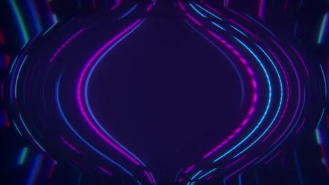 Abstract Neon Lights Background Stock Footage 284406039