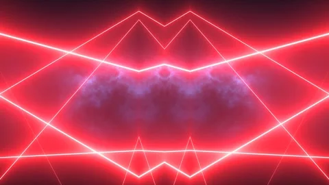 Abstract Neon Lights Background Stock Footage 289136028