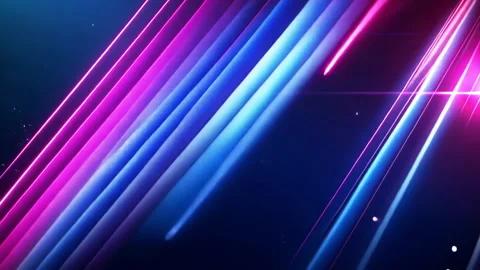 Abstract neon lights in the dark Stock Footage 308463793