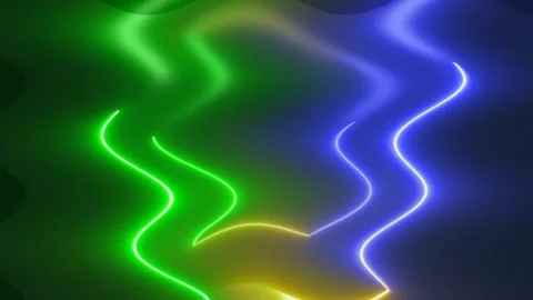 Abstract Neon Lights Stock Footage 289123573