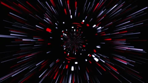 Abstract neon line explosion technology animated background. Futuristic tec.. Stock Footage 290073789