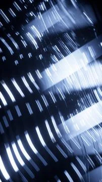 Abstract neon lines background in a dark setting, offering a modern look Stock-Fotos