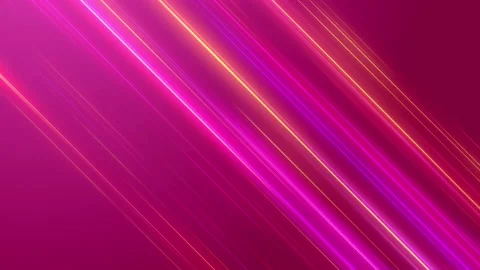 Abstract neon lines background, glowing neon lights, diagonal speed lines Stock Footage 167944255
