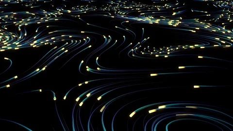 Abstract Neon Lines Background. loop Stock Footage 123210094