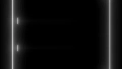 Abstract Neon Lines on Black Background Stock Footage 284391159