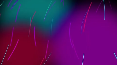 Abstract Neon Lines on Gradient Background 스톡 동영상 344425171