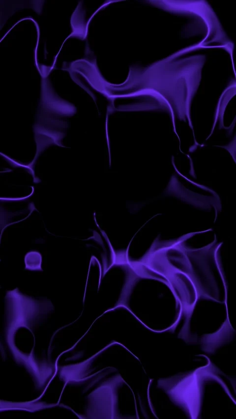 Abstract neon liquid background, elegant blue black background with vibrant Stock-Footage 313090606