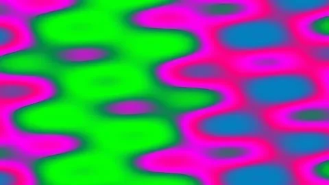 Abstract neon liquid background pattern with vibrant psychedelic fluid moti.. Stock Footage 341059449