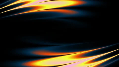 Abstract Neon Liquid Waves Background Loop Stock Footage 335597969
