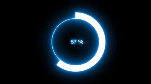 Abstract Neon Loading Animation of Waiti... | Stock Video | Pond5