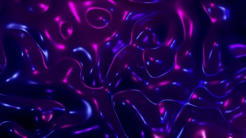 Abstract Neon Loop – Futuristic Glowing Motion Background Stock Footage 316411158