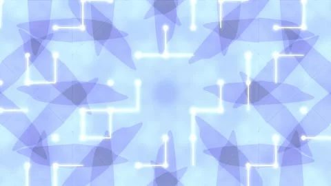Abstract Neon Maze Path Concept Loop Background for Puzzling Journey Stock Footage 337497668