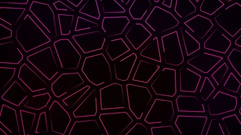 Abstract neon motion background loop pink Stock Footage 85090491