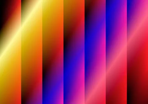Abstract Neon Multicolor Gradient Light Panels Background Stock Illustration
