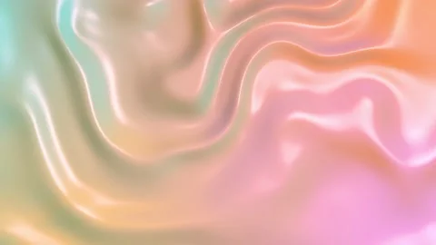 Abstract neon multicolor liquid wavy animation 3D background. Stock Footage 148122222