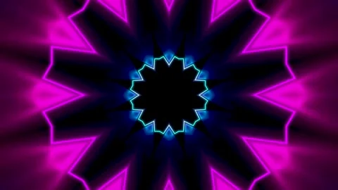 Abstract neon multicoloured optical visualization movement. Stock Footage 170100972