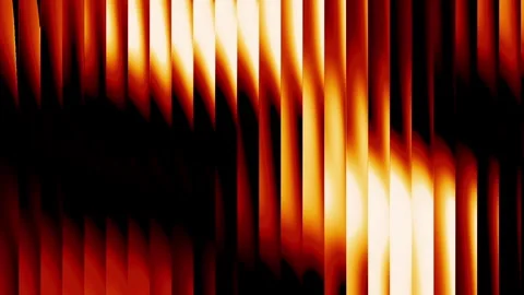 Abstract neon orange fire equalizer vertical lines Stock Footage 337205932