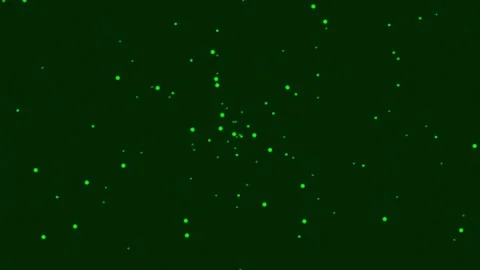 Abstract neon particles floating in space background for motion graphics di.. Stock Footage 341059145