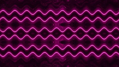 Abstract Neon Pattern Stock Footage 284405211