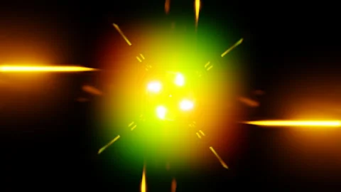 Abstract Neon Patterns With Rotating Geometric Animations Stock Footage 327443548