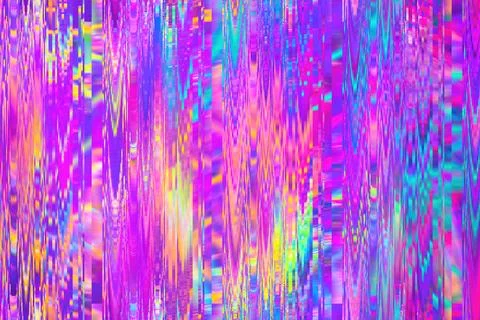 Abstract neon pink background interlaced digital Distorted Motion glitch effect Stock Illustration