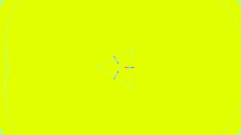 Abstract Neon Pink Background with Rotating Geometric Light Patterns Stock Footage 333082243