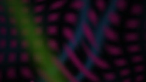 Abstract Neon Pink Dot Moving Across Blurred Magenta and Green Light Trails.. Stock Footage 344718208