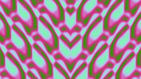 Abstract Neon Pink Green Pattern Animation. Stock Footage 330926268