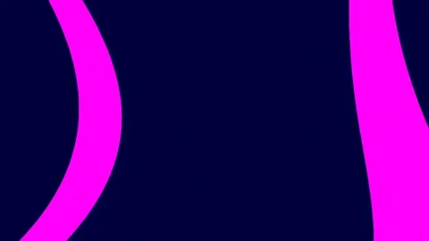 Abstract neon pink wave pattern on dark blue background for futuristic design Stock Footage 340378893