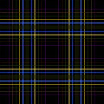 Abstract Neon Plaid Grid Background with Vibrant Colorful Design Stock Illustration