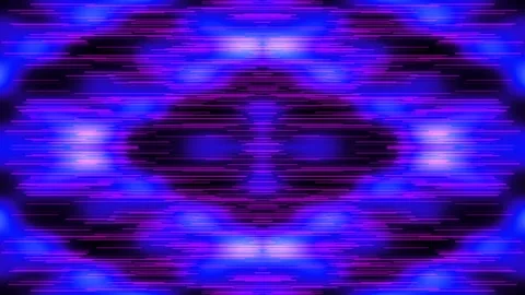 Abstract Neon Psychedelic Gradient Wave Background Loop Stock Footage 336258497