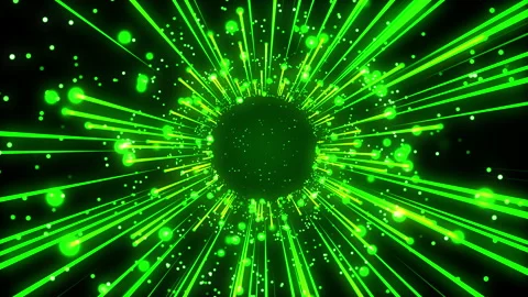 Abstract neon psychedelic spiral animation Stock Footage 232590302