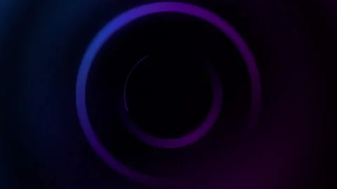 Abstract Neon Pulsing Light Stock Footage 158815094