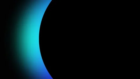 Abstract neon purple blue gradient glowing frame on black background with empty Stock Footage 315311574