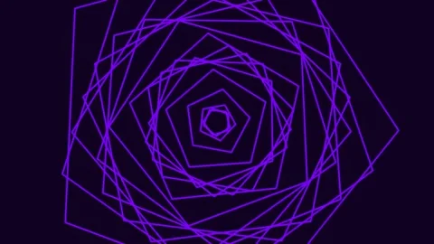 Abstract neon purple geometric network pattern background for technology di.. Stock Footage 340378485