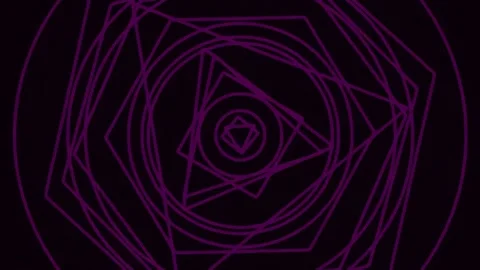 Abstract neon purple geometric pattern background design for science techno.. Stock Footage 342160531