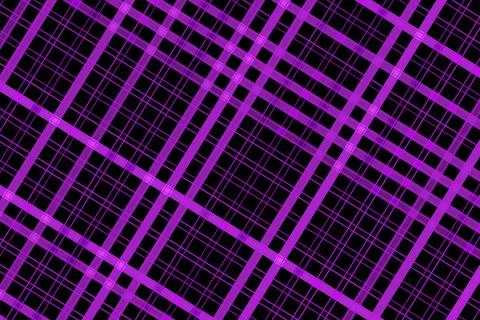 Abstract neon purple grid pattern with glowing lines Stock Illustration