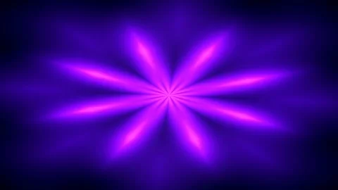 Abstract Neon Purple Light Star Pulsing and Glowing Background Loop Stock Footage 342328541