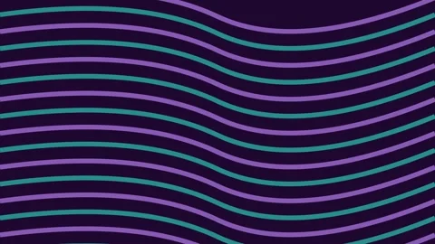 Abstract neon purple wave background pattern with flowing digital synthwave.. Stock-Footage 343632053