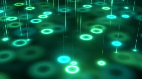 Abstract neon rain animation. Stock Footage 187553500