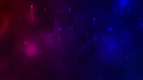 Abstract Neon Rain Particle Loop Glowing Light Streaks Stock Footage 345718499