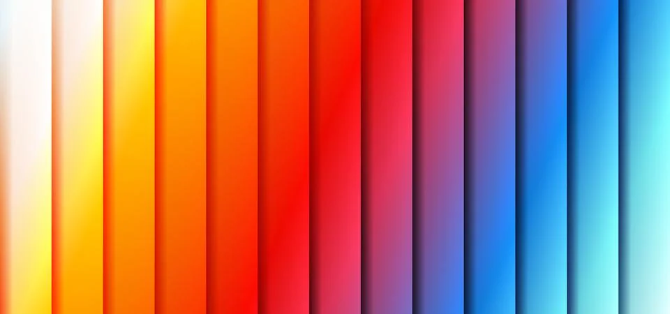 Abstract Neon Rainbow Vertical Gradient Stripes Background Ilustración de archivo