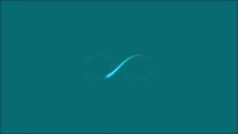 Abstract Neon Resonance Flow Seamless motion Loop with solid theme Stock-Footage 343202205
