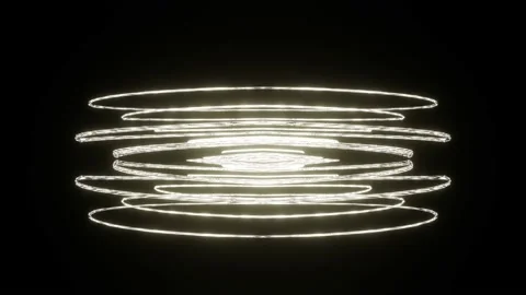 Abstract Neon Shapes Loop 3D Animation Background 4K Stock Footage 211347513