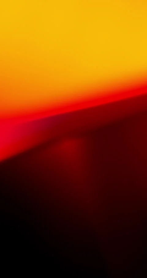 Abstract neon shapes shift through red, blue, and orange gradients Stock Footage 345032395