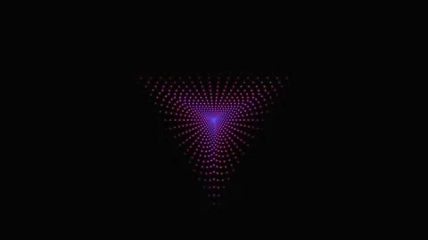 Abstract Neon Singularity Flux Seamless motion Loop Stock-Footage 343202427