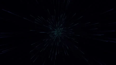 Abstract Neon Singularity Tunnel 4K Seamless Loop Stock Footage 343209364