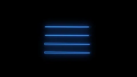 Abstract neon straight line moving 4k Glowing animation. Stock Footage 321637792