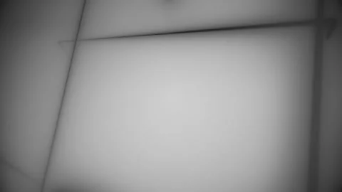Abstract neon triangle tunnel motion background. Digital neon tunnel of Stock Footage 157356283