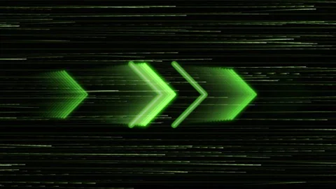 Abstract Neon Vector Speed Accelerator 4K Seamless Motion Loop 库存影片 343699070